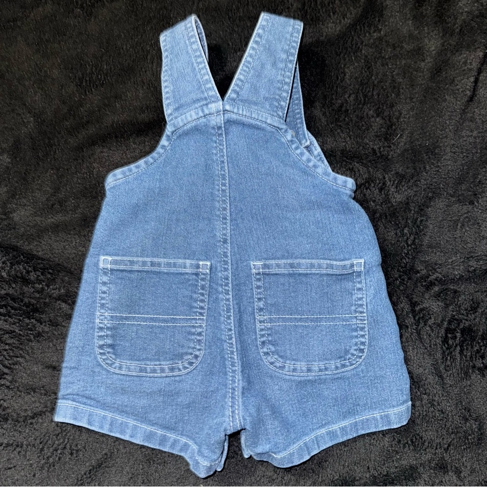 Carhartt Kids Blue Denim Overalls Baby - Picture 2 of 4